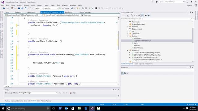 Learning ASP.NET x84 EF Core Exclude & Include Types, Data Annotations, Fluent Api смотреть онлайн