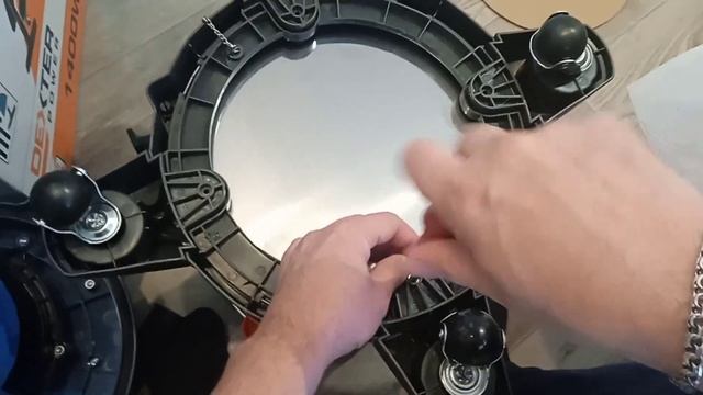 Строительный пылесос DEXTER POWER 1400 W. Распаковка, сборка, обзор. смотреть онлайн