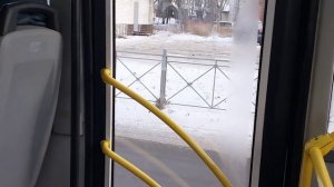 Омск,автобус 42 от 3-й Чередовой до Омского Дома Дружбы