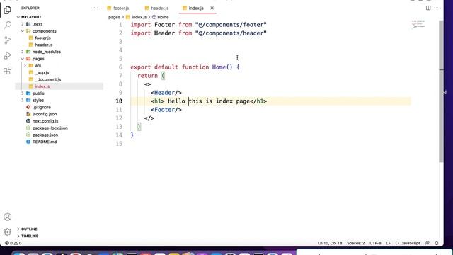 3- Next.js | Layout, Footer and Header смотреть онлайн