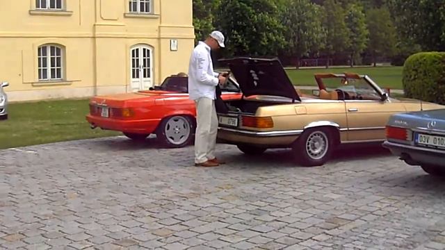 Mercedes SL Club Czech Republic - Parade 107, Pagoda, 190 SL смотреть онлайн