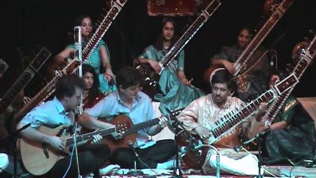 "Moonlight" Sitar Guitar Fusion - Vijay Jagtap Part 1 смотреть онлайн