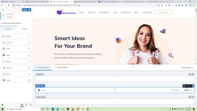 100% Free Rishi Theme Customization | digital marketing website design in WordPress смотреть онлайн