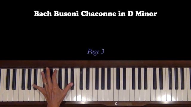 Bach / Busoni Chaconne in D Minor BWV 1004 Piano Tutorial Part 2 смотреть онлайн