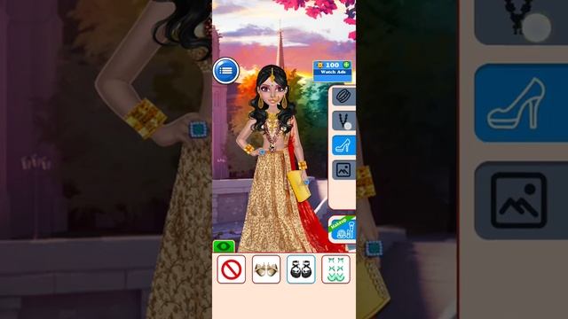 Indian Wedding Artist : Makeup Dressup Girls Game - Gameplay Walkthrough Part 1 (Android & iOS) смотреть онлайн
