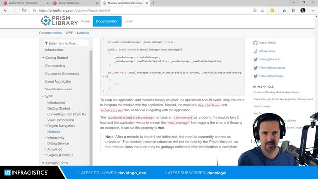Just Chatting: Pluralsight Course and Prism Docs смотреть онлайн
