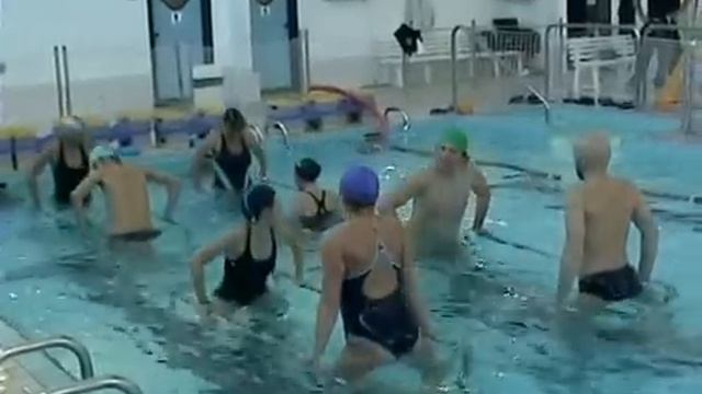 Тренировка на аквакомплексе Aqquafit Bike, AQQUATIX, Италия смотреть онлайн