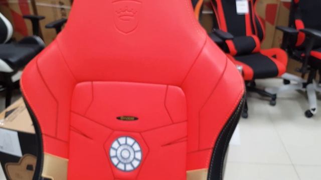 Noblechairs HERO Iron Man 2022 Edition \ Распаковка игрового кресла смотреть онлайн