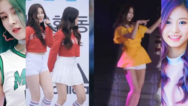 Idols Dance Off   MOMOLAND Nancy Vs  TWICE Tzuyu