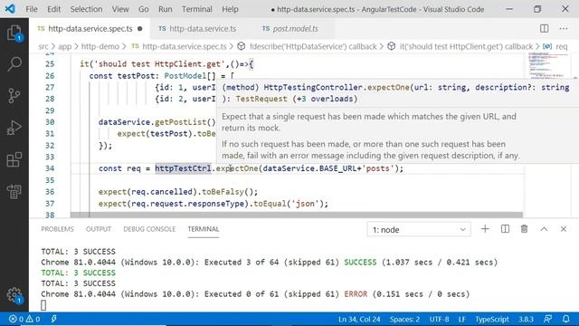 Chapter 19 HttpClient | Unit Test | Jasmine | Karma | Angular смотреть онлайн