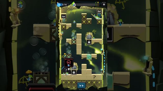 Lemmings. Level W 82-7. Walkthrough. смотреть онлайн