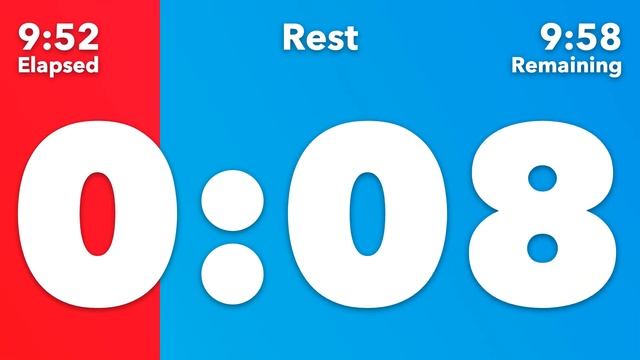 30 / 10 Second HIIT Interval Timer смотреть онлайн