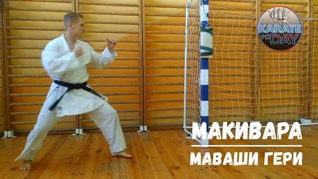 Классика традиционного КАРАТЭ: МАВАШИ ГЕРИ (коши) на МАКИВАРА смотреть онлайн