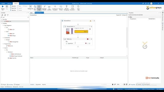 UiPath | TRUE Or FALSE (Boolean) Demo | English | Yellowgreys - YouTube смотреть онлайн
