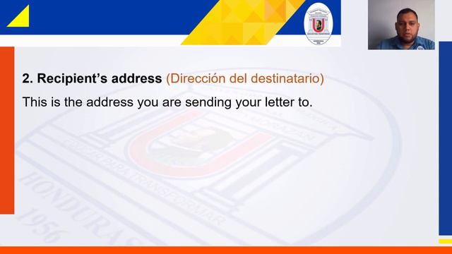 Parts of the business letters (Undécimo grado) смотреть онлайн