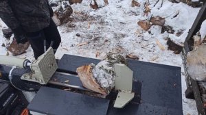Колка дров 2.0  Дровокол Горыныч 6 тонн вместо колуна Fiskars x25. #firewood  #woodworking