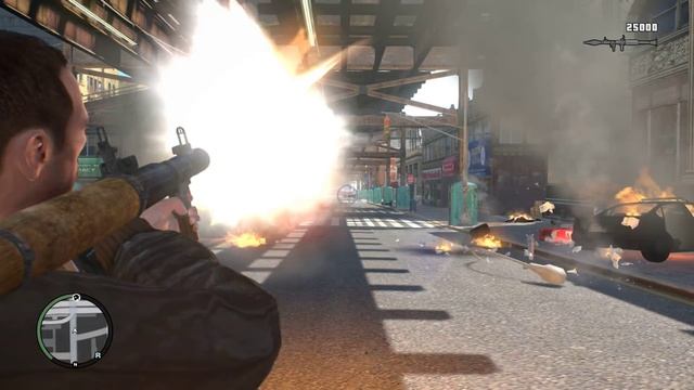GTAIV with R7 370 2GB DDR3 Ultra Setting - Record By MSI Afterburner смотреть онлайн