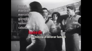 Sabato sera - итальянская песня с субтитрами - учим итальянский онлайн