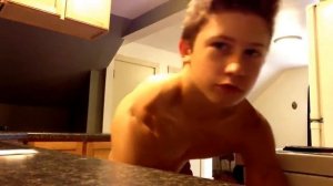 14 year old flexing