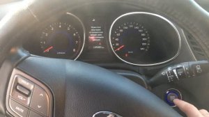 Как Santa Fe ( Санта фе) 2013 год заводится в мороз