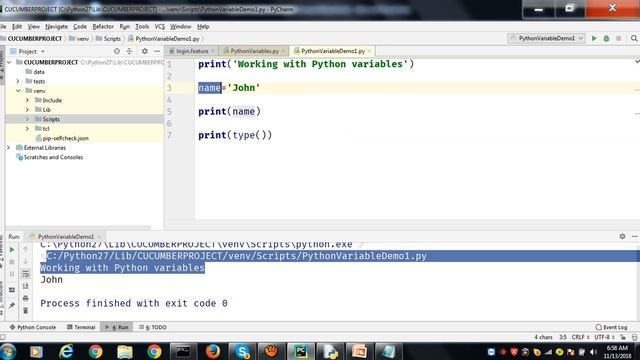 How to declare Variable and Data Types in Python смотреть онлайн