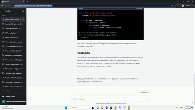 Python string generator in a specific order смотреть онлайн