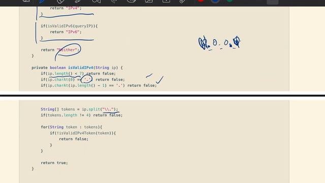 贾考博 LeetCode 468. Validate IP Address - 像讲了一道题一样 смотреть онлайн