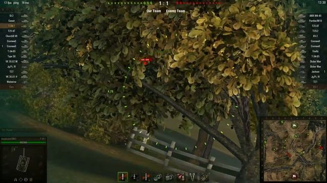 World of Tanks - T-34-1 - Redshire смотреть онлайн