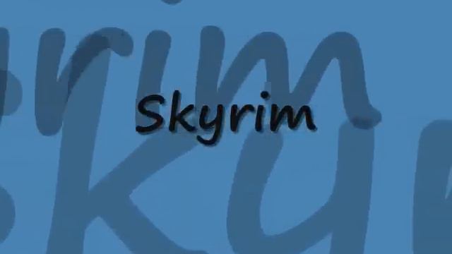 Oblivion and Skyrim Race Comparison смотреть онлайн