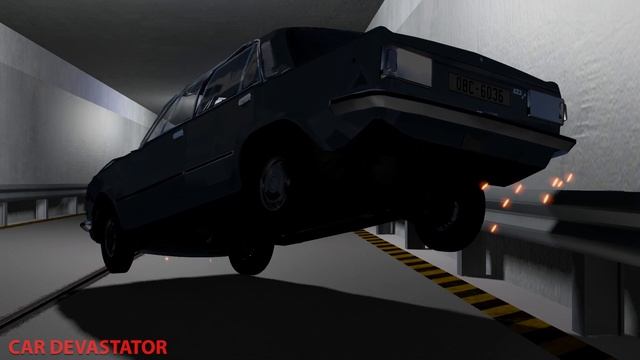 Varied Crash Tests #16 - Fiat 125p | BeamNG Drive смотреть онлайн