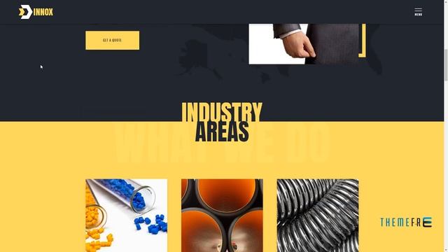 Innox - Industrial WordPress Theme Gus Palmer смотреть онлайн