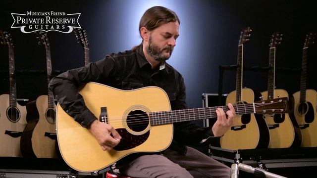 Martin HD-28E-Z Standard Dreadnought Acoustic-Electric Guitar смотреть онлайн