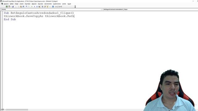 SaveCopyAs como Usar no VBA, Salvar Copia de Arquivo em SubPasta com VBA, salvar e capturar nome VB смотреть онлайн