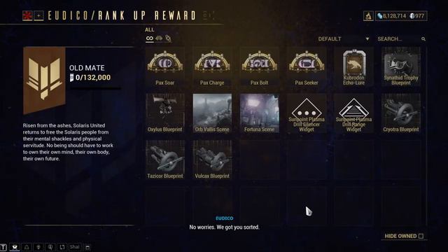 Warframe: Fortuna - Solaris United max rank event [Spoilers] смотреть онлайн