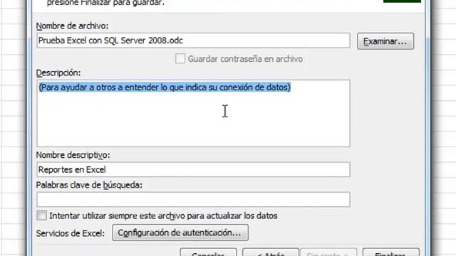 SQL Server 2008 Reportes en Excel смотреть онлайн