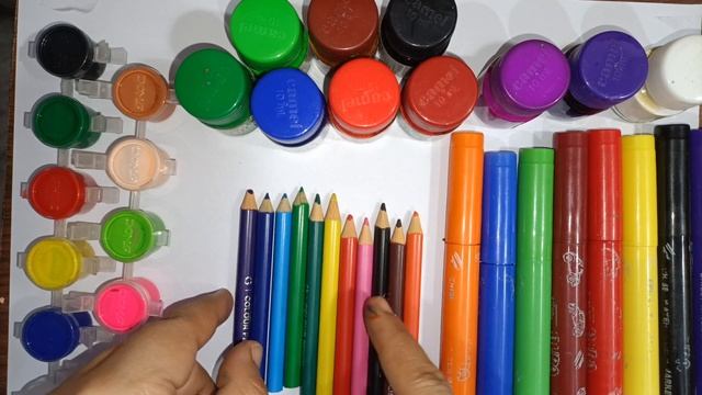 Water Colours, Sketches Colours, Colours Names, Colours Learn Kids #colors #toddlers #phonics_song