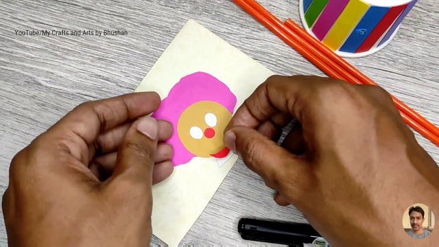 cute paper cup puppets || DIY paper Joker toy смотреть онлайн