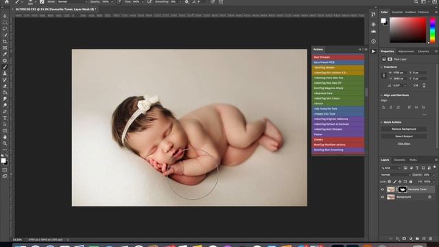 Newborn Skin Editing Tutorial | 2022 Tutorial Series смотреть онлайн