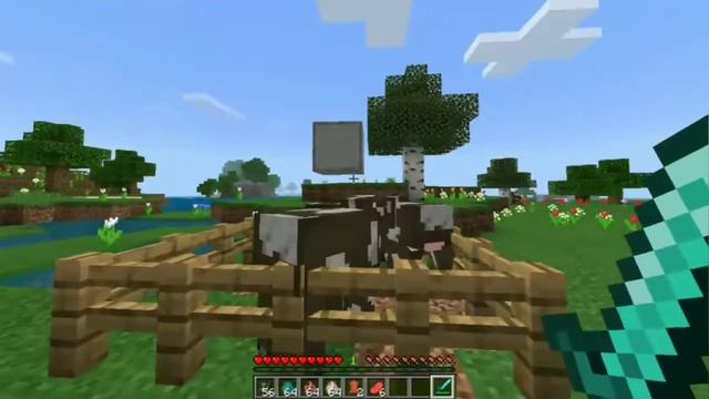 Sweeping Edge Minecraft Java 1.9+ Combat For Bedrock | Minecraft PE Mods & Addons! смотреть онлайн