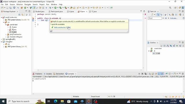 Java Interview Questions on Constructor смотреть онлайн