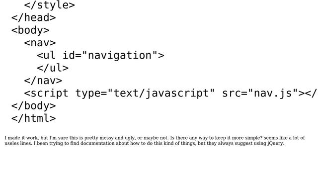 Code Review: JavaScript sidebar menu with subitems from a Json Object смотреть онлайн