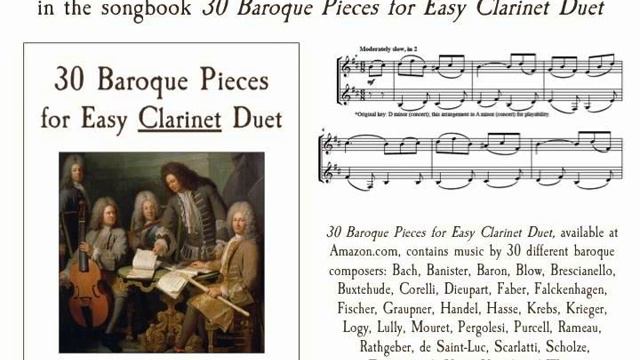 Rameau’s “La Boiteuse” (from Harpsichord Suite in D Major) for clarinet duet смотреть онлайн