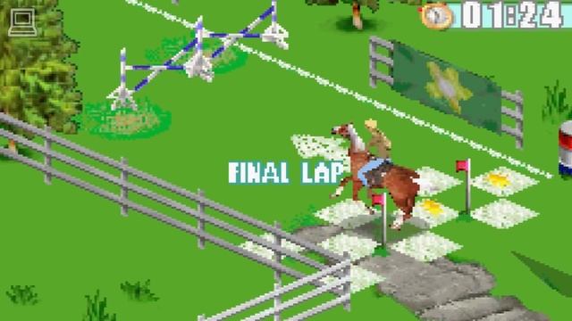 Barbie Horse Adventures : Blue Ribbon Race (part 3) (Horse Game) смотреть онлайн