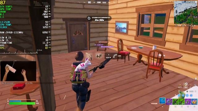 FORTNITE-i3 2120-GTX 550Ti 1GB-8gb Ram@720p/900p/1080p-Performance Mode Low Settings смотреть онлайн