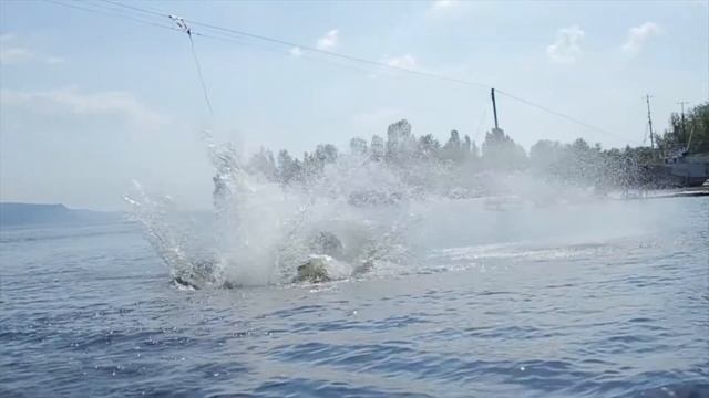 Вэйк парк Волна. Вейкборд Тольятти смотреть онлайн