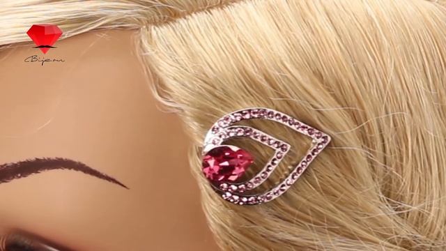 Bije.ru: Заколка для волос с розовыми кристаллами Сваровски Lexus (Лексус) смотреть онлайн