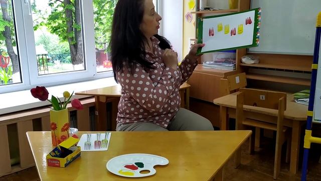 Рисование вилкой "Тюльпаны" . Воспитатели Григорьева М. А , Нарожняя Н А смотреть онлайн