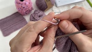 Вязание на спицах. Летний топ для девочки из хлопковой пряжи. Вяжем детям.