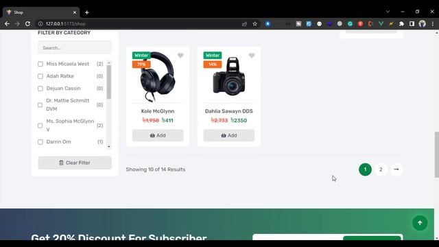 Shop Page | Filtering Products with Vue3 Composition Api & Laravel RestApi смотреть онлайн