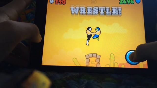 обзоры игр на iPad #1 | Wrestle Jump смотреть онлайн
